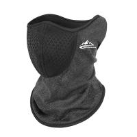 Polyester windproof Face Shields Bandana thermal knitted Solid : Lot