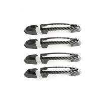 Cadillac CT4/6 eight piece Vehicle Door Handle, different design for choice, , Carbon Fibre texture, Sold By Set