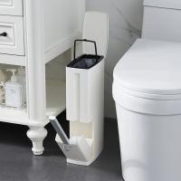 Aluminium Alloy & Engineering Plastics & Polypropylene-PP Toilet Brush durable & one piece PC