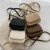 PU Leather Easy Matching Crossbody Bag soft surface Argyle PC