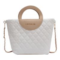 PU Leather Handbag soft surface & attached with hanging strap Argyle PC