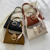 PU Leather Easy Matching Shoulder Bag soft surface Stone Grain PC