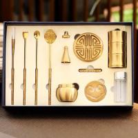 Brass Incense Tool Set for home decoration & eleven piece Set