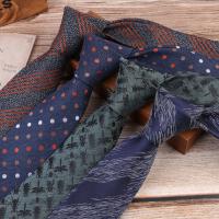 Polyester Tie Jacquard verschillende kleur en patroon naar keuze stuk
