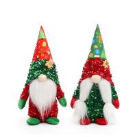 布 クリスマスの装飾 PP コットン & スパンコール ニット 単色 選択のためのより多くの色 組