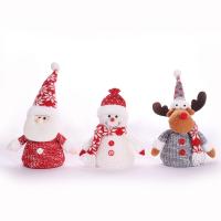 Tricoté Décoration de Noël PP Coton Tricoté couleur et motif différents pour le choix Beaucoup
