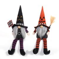 Tuch Halloween Ornamente,  PP Baumwolle & Künstliche Wolle, Gestrickte, unterschiedliche Farbe und Muster für die Wahl, 5Pcs/Viel,  Viel