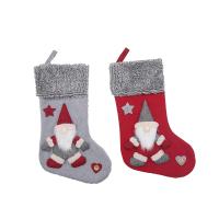 Doek Kerstdecoratie sokken Handgemaakte verschillende kleur en patroon naar keuze Veel