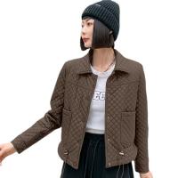 Coton Manteau femmes Argyle plus de couleurs pour le choix pièce