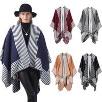 Acrylic Scarf and Shawl thermal striped PC