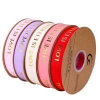 Polyester DIY Fabric Ribbons printed letter PC