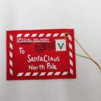 Doek Kerstboom hangende Decoratie Handgemaakte Brief Rode Veel