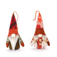 Non-Woven Fabrics With light Christmas Tree Hanging Decoration christmas design Artificial Wool handmade Lot