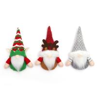 布 クリスマスツリーハンギングデコレーション PP コットン 手作り 選択のための異なる色とパターン 組