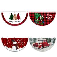 Tissus en polyester Drapeau de Noël Imprimé couleur et motif différents pour le choix Beaucoup