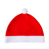 Tuch Weihnachten Stuhl Abdeckung, schlicht gefärbt, Solide, Rot, 5Pcs/Viel,  Viel