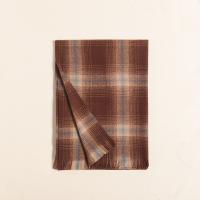 Polyester Women Scarf thermal patchwork plaid PC