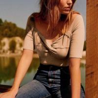 Radius Frauen Kurzarm T-Shirts, Solide, mehr Farben zur Auswahl,  Stück
