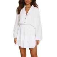 Polyester Robe d’une seule pièce Solide plus de couleurs pour le choix pièce