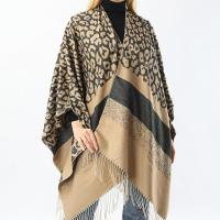 Acrylic Tassels Scarf and Shawl thermal beige PC