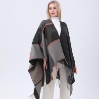 Polyester Tassels Scarf and Shawl thermal jacquard PC