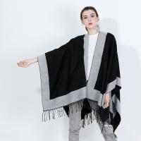 Polyester Tassels Scarf and Shawl thermal Solid PC