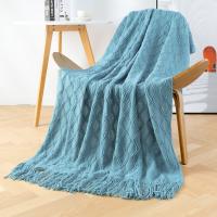 Acrylic Tassels Blanket knitted PC