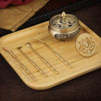 Brass Incense Tool Set durable & five piece carving Set