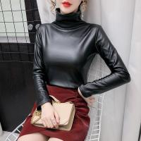 Cotton Slim & Plus Size Women Long Sleeve Blouses Solid PC