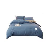 Gekämmte Baumwolle Bettwäsche Set, schlicht gefärbt, Solide, mehr Farben zur Auswahl,  Festgelegt