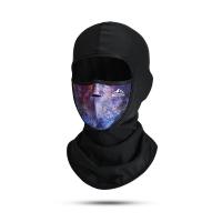 Polyester magnetic Face Shields Bandana waterproof & thermal plain dyed Solid : Lot