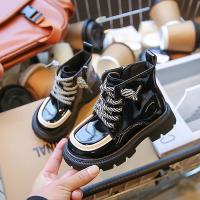 Patent leder & Rubber Kinderen Laarzen Solide meer kleuren naar keuze Paar