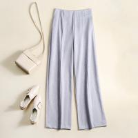 Polyester Women Long Trousers & loose patchwork Solid PC