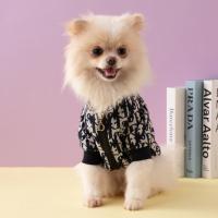 Polyester Vêtements pour chiens de compagnie Imprimé Lettre pièce