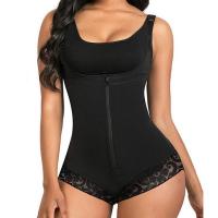 Polyamide Abdomen-flat & Plus Size One Piece Body Shaper & breathable Solid PC