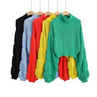ポリアミド 女性のセーター 単色 選択のためのより多くの色 : 一つ