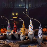 Kleber gebunden Stoff Halloween hängende Ornamente, Handgefertigt, gemischtes Muster,  Stück