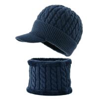 Caddice Hat And Scarf Set two piece & for men Solid Set