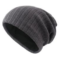 Polyester Knitted Hat unisex Solid : Lot