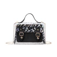PVC Handbag soft surface & attached with hanging strap PC