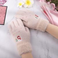 Polyester Women Gloves thermal : Pair