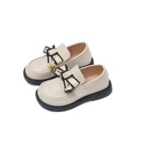 Rubber & Synthetic Leather Girl Kids Shoes Pair