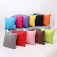 Polyester Jeter des couvertures d’oreiller Solide plus de couleurs pour le choix pièce