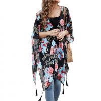 Polyester Swimming Cover Ups sun protection printed PC