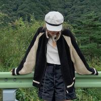 Polyester Women Coat & loose knitted PC