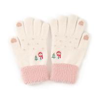 Acryl Damen Handschuhe, Solide, mehr Farben zur Auswahl, 5Paare/Viel,  Viel