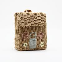 Straw hard-surface Backpack camel PC