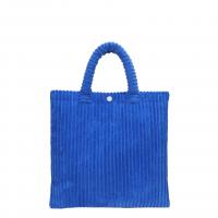 Corduroy Tote Bag Handbag large capacity & soft surface Solid PC