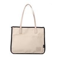 Canvas Tote Bag Shoulder Bag large capacity & soft surface Solid PC