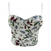 Cotton Slim & Crop Top Camisole backless printed PC